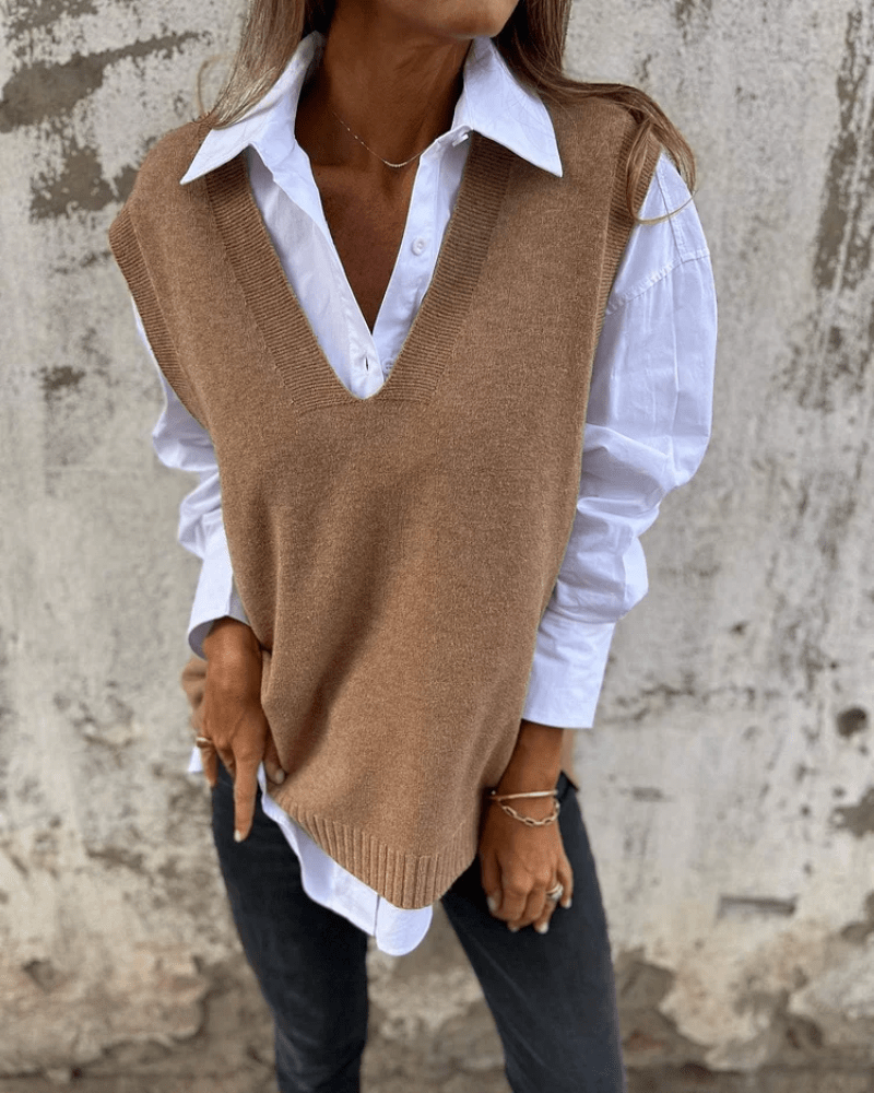Finja | Cozy Knit Vest