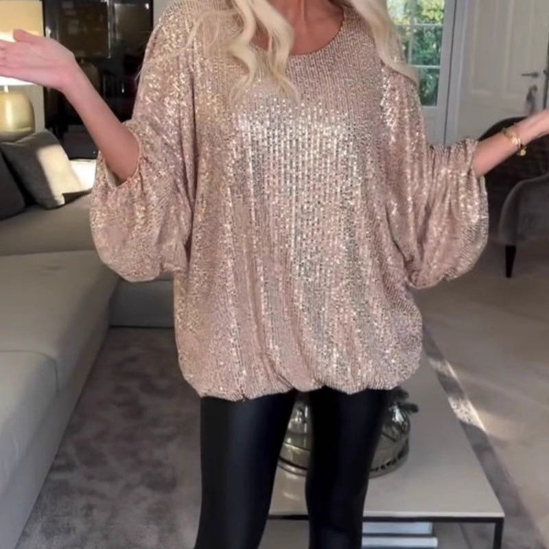 Amélis | Shimmer Loose Fit Blouse