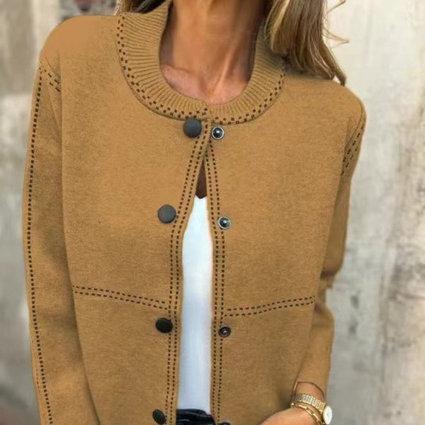 Eleanor | Button-Placket Cardigan