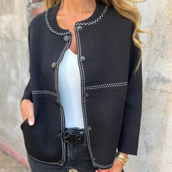 Eleanor | Button-Placket Cardigan