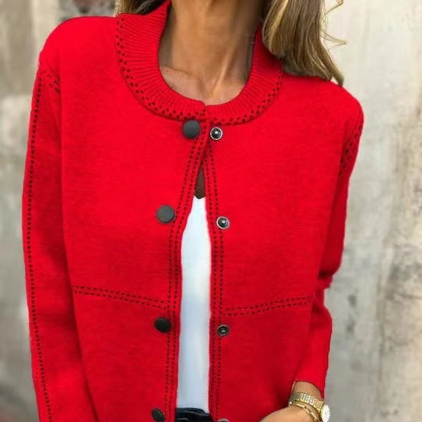 Eleanor | Button-Placket Cardigan