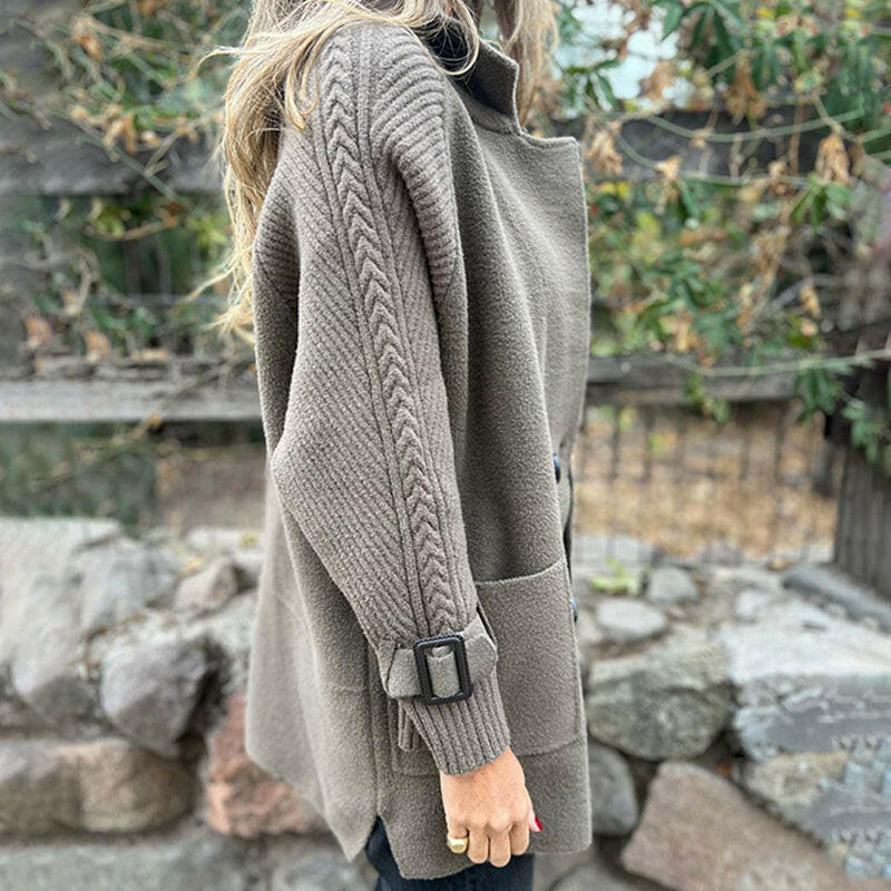 Aurelia | Double-Breasted Mid-Length Coat