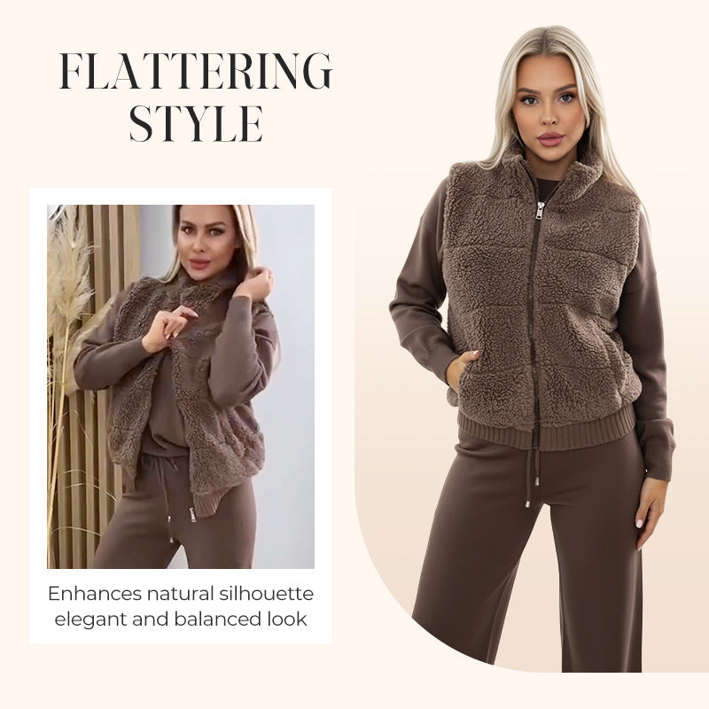 Arléa | 3-Piece Warm Knit Set