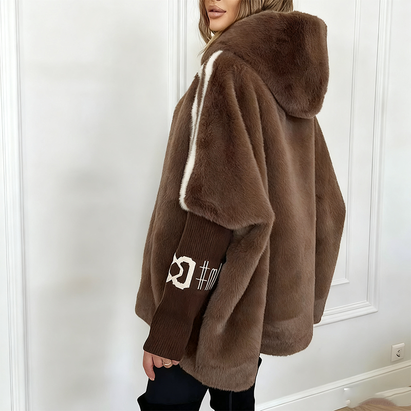 Liviana | Plush Hooded Jacket
