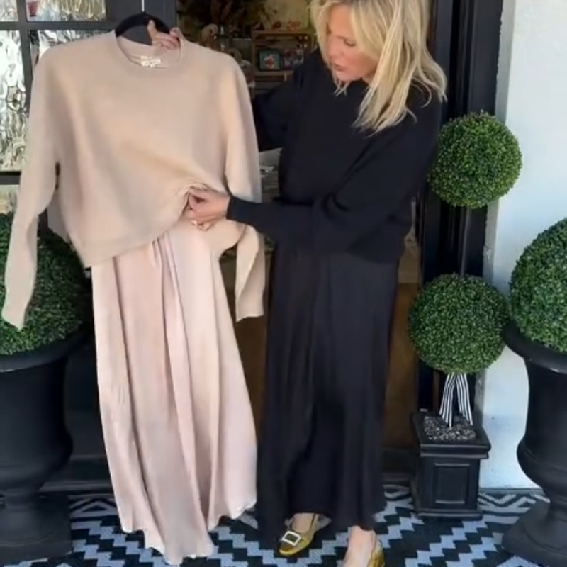 Lilee | Twisted Knot Top & Maxi Dress Set