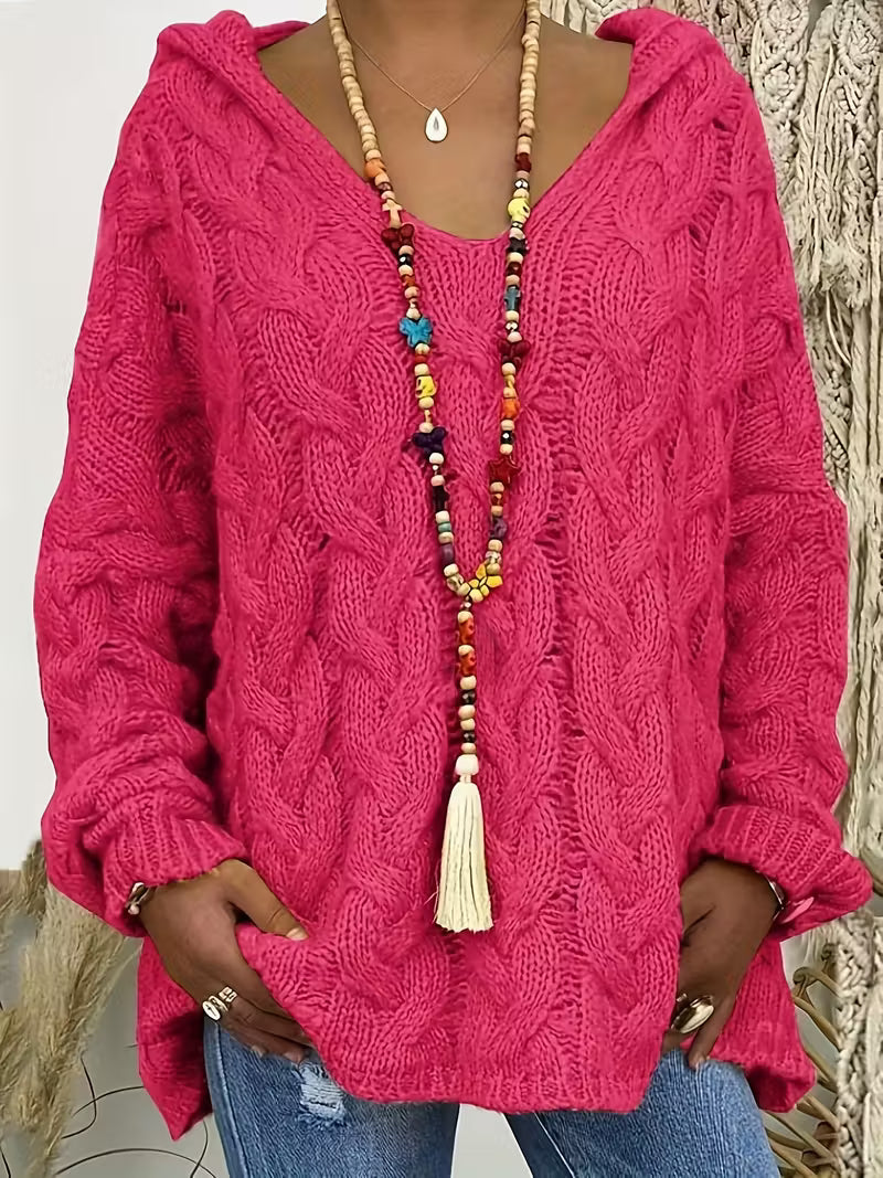 Michelle | Casual Long Sleeve Knitted Sweater