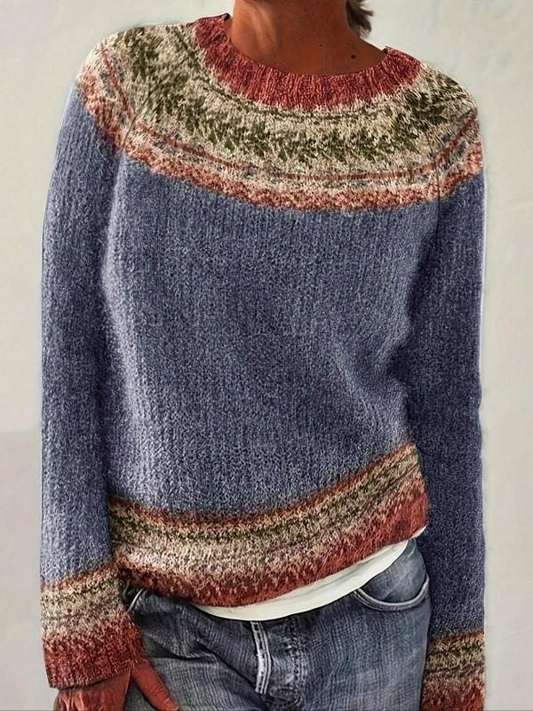 Skylar | Chic Ethnic Sweater Knitwear