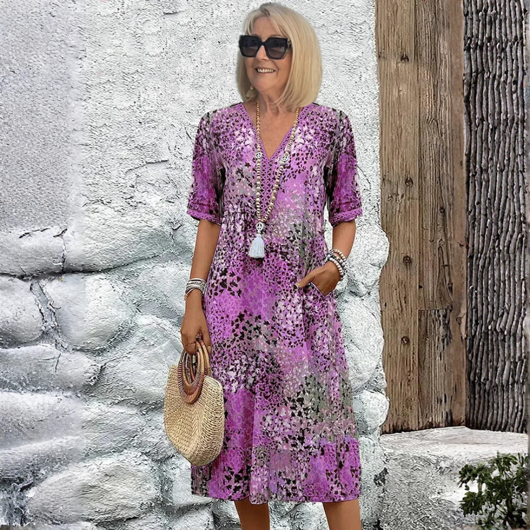 Nova | Boho Floral Maxi