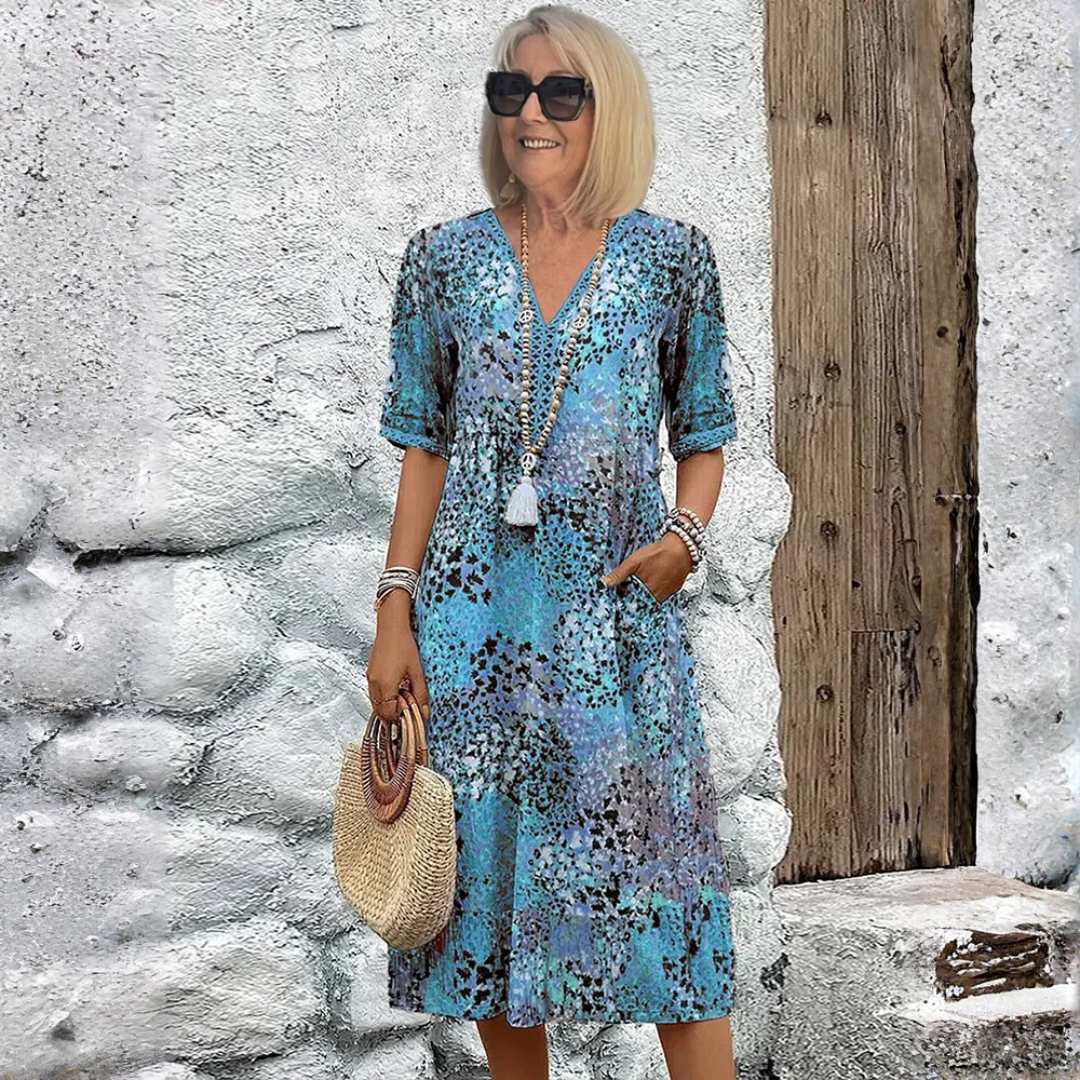 Nova | Boho Floral Maxi