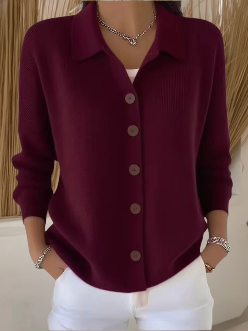 Hanelie | Button Knit Sweater