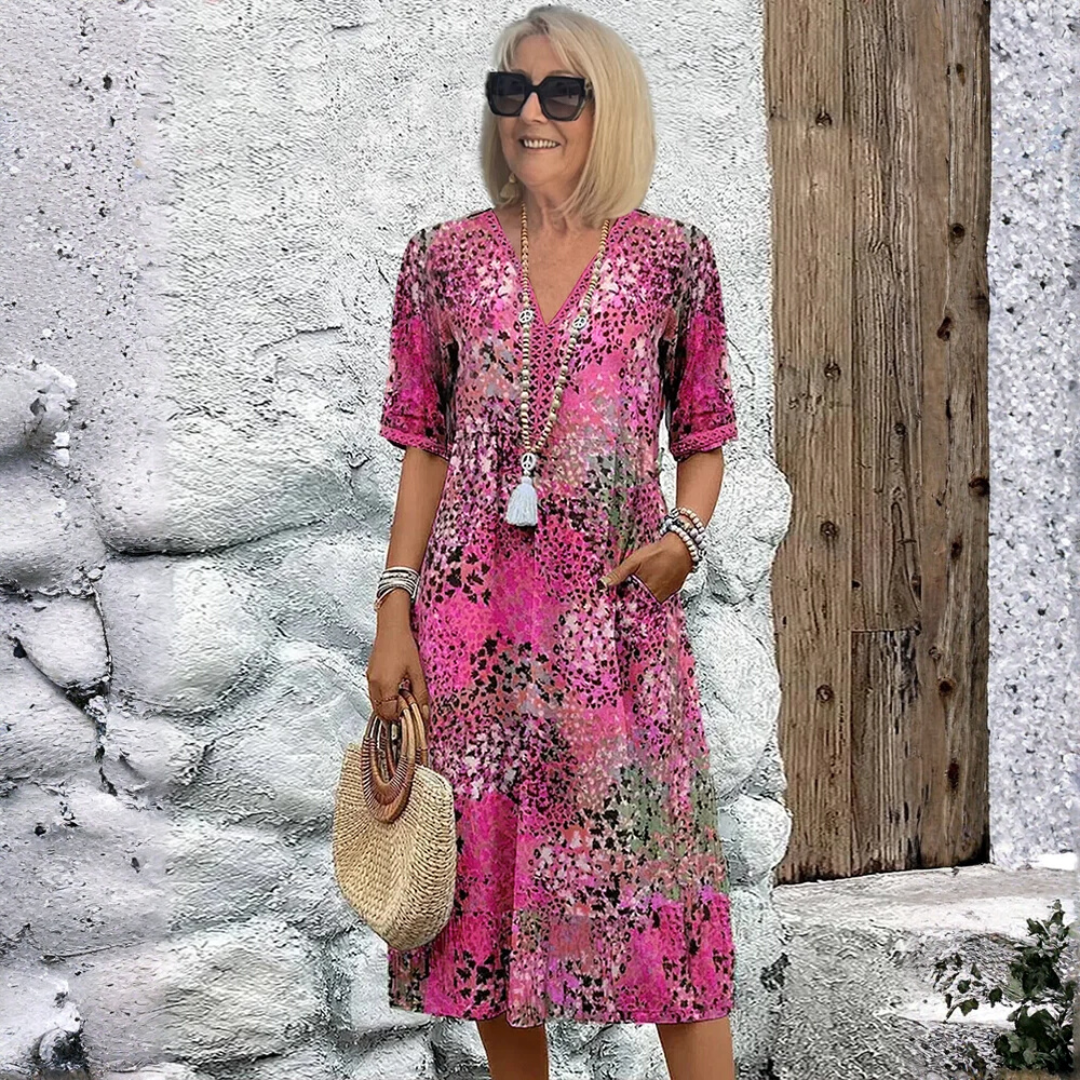 Nova | Boho Floral Maxi