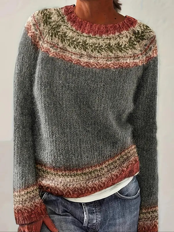 Skylar | Chic Ethnic Sweater Knitwear
