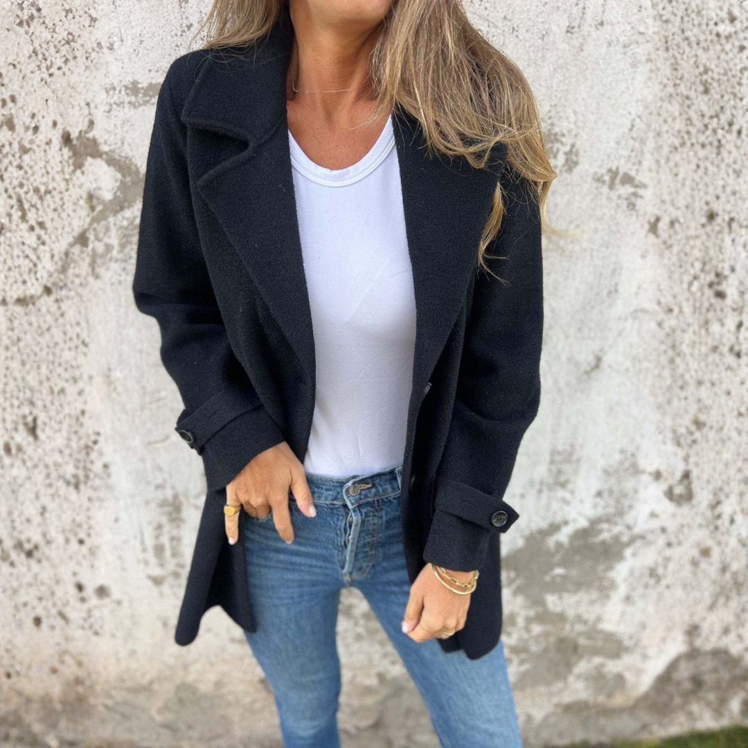 Maribel | Cozy Woolen Coat