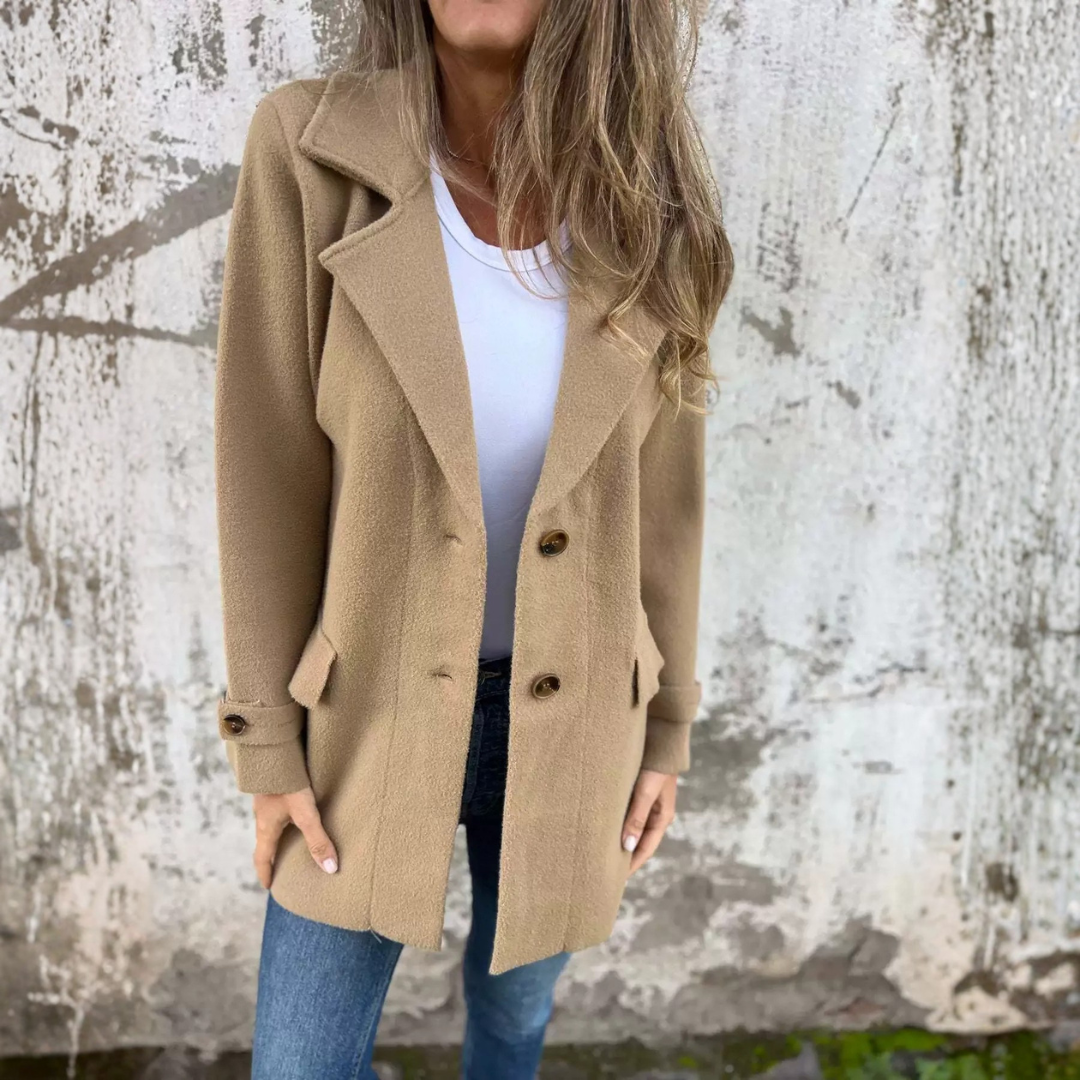 Maribel | Cozy Woolen Coat