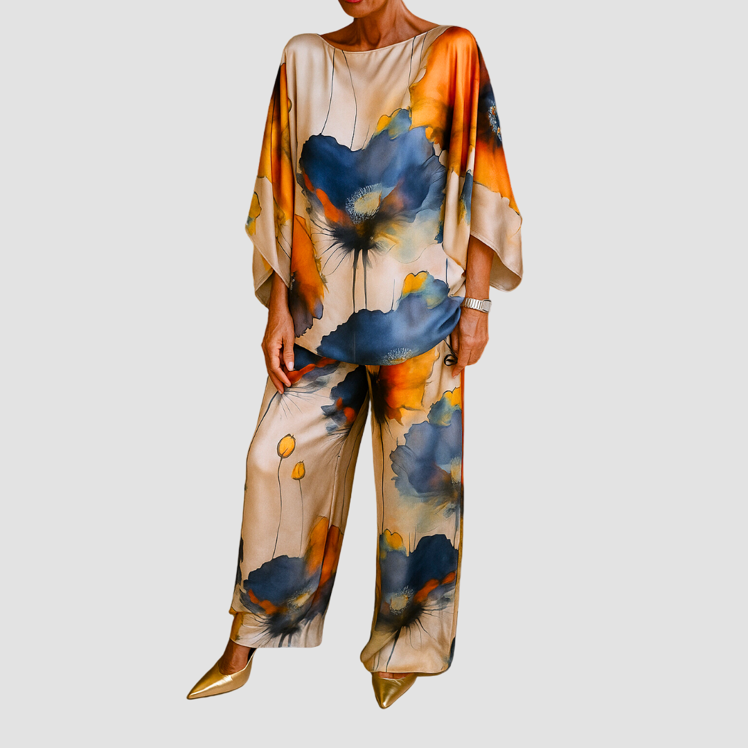 Monica | Satin Two-Piece Set