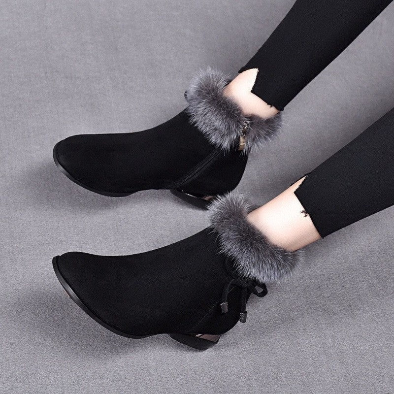 Clara | Soft Lined Suede Boots