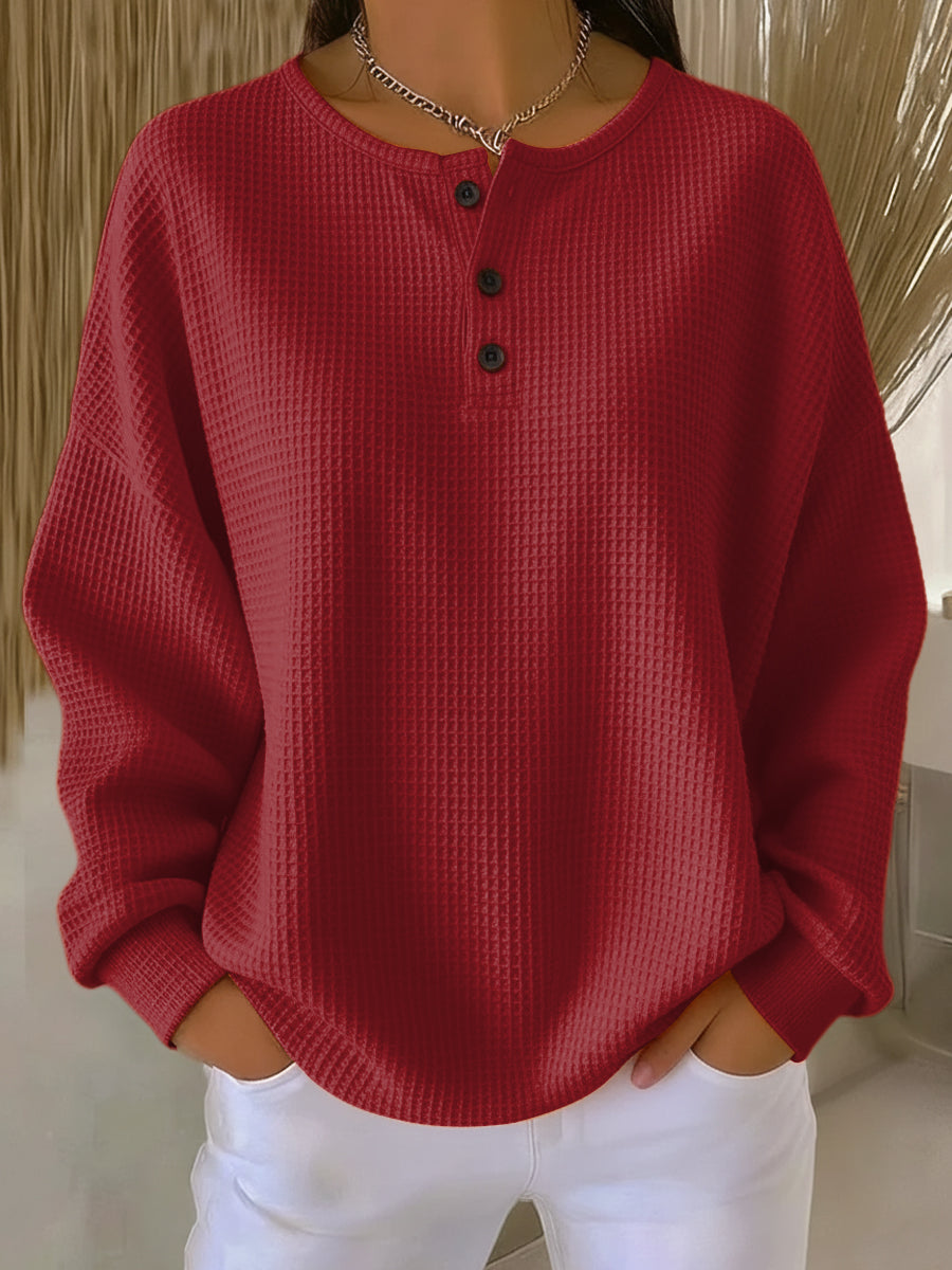Myah | Casual Crew Neck Sweatshirt