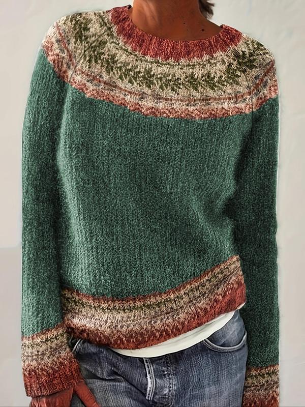 Skylar | Chic Ethnic Sweater Knitwear