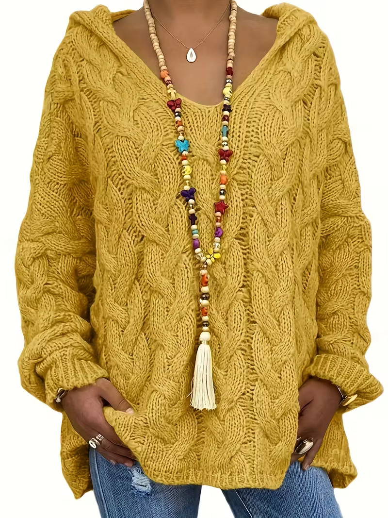 Michelle | Casual Long Sleeve Knitted Sweater