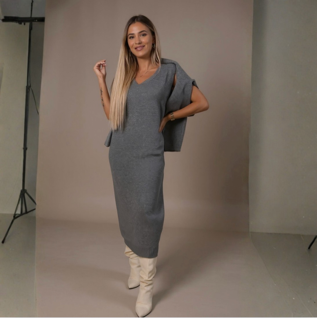 Vivienne | LayerLuxus Winter Knit Set