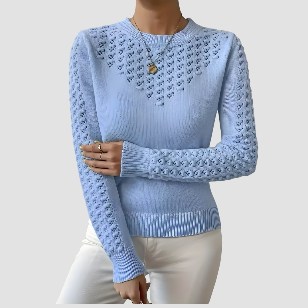 Shannen | Long Sleeve Knitted Sweater