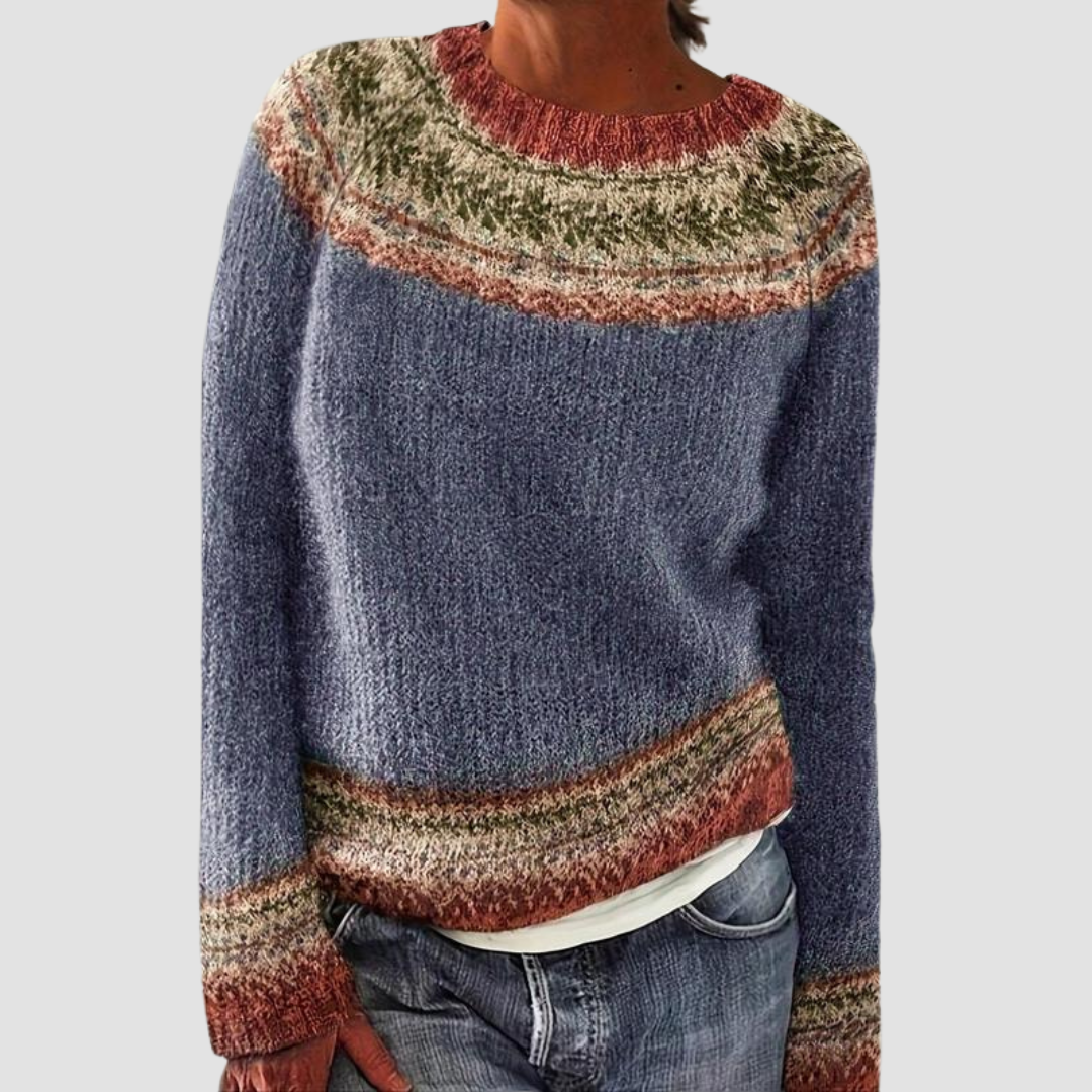 Skylar | Chic Ethnic Sweater Knitwear