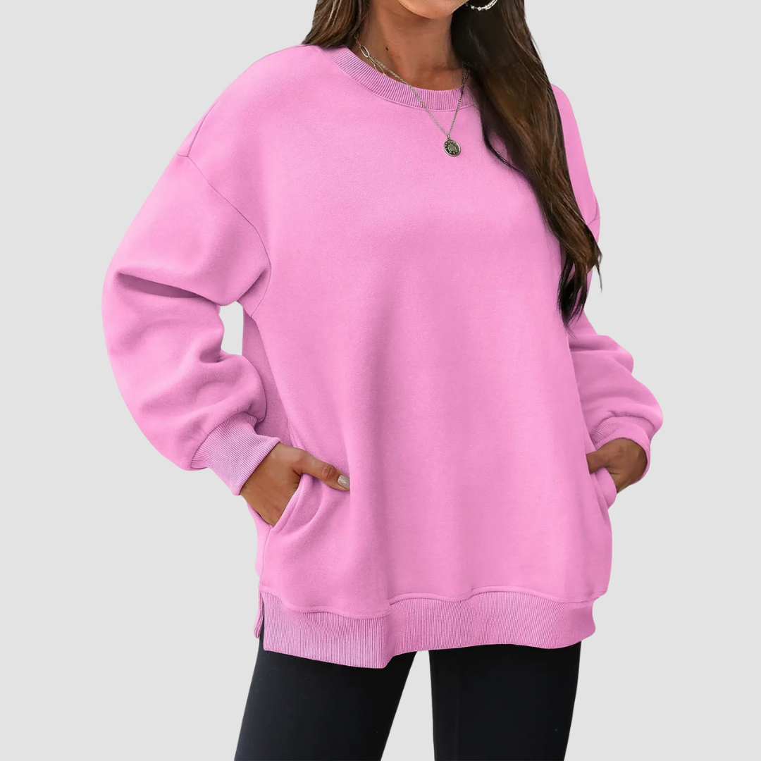 Marleigh | Plush Pocket Sweatshirt