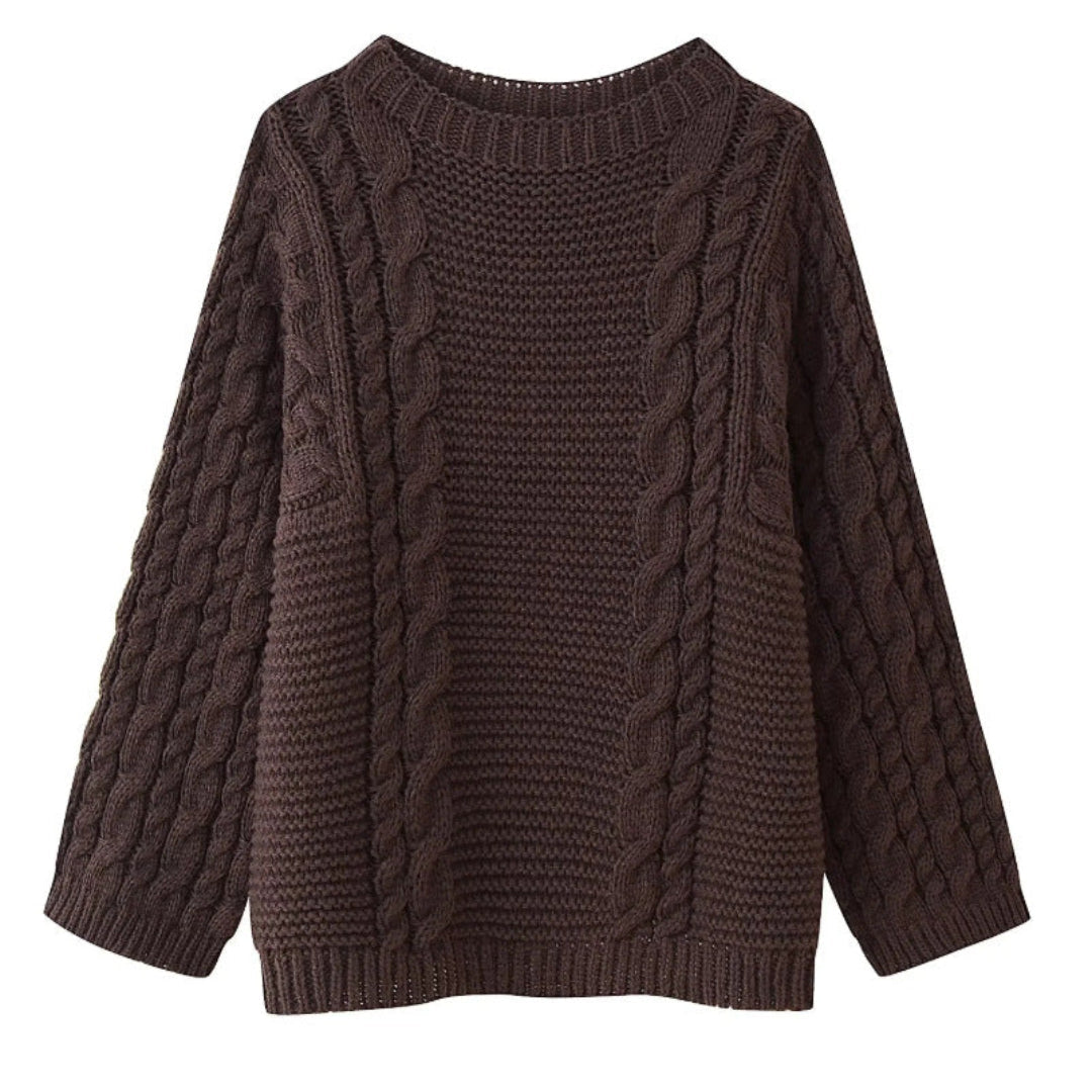 Ellie | Casual Loose-Fit Knit Sweater for Fall & Winter