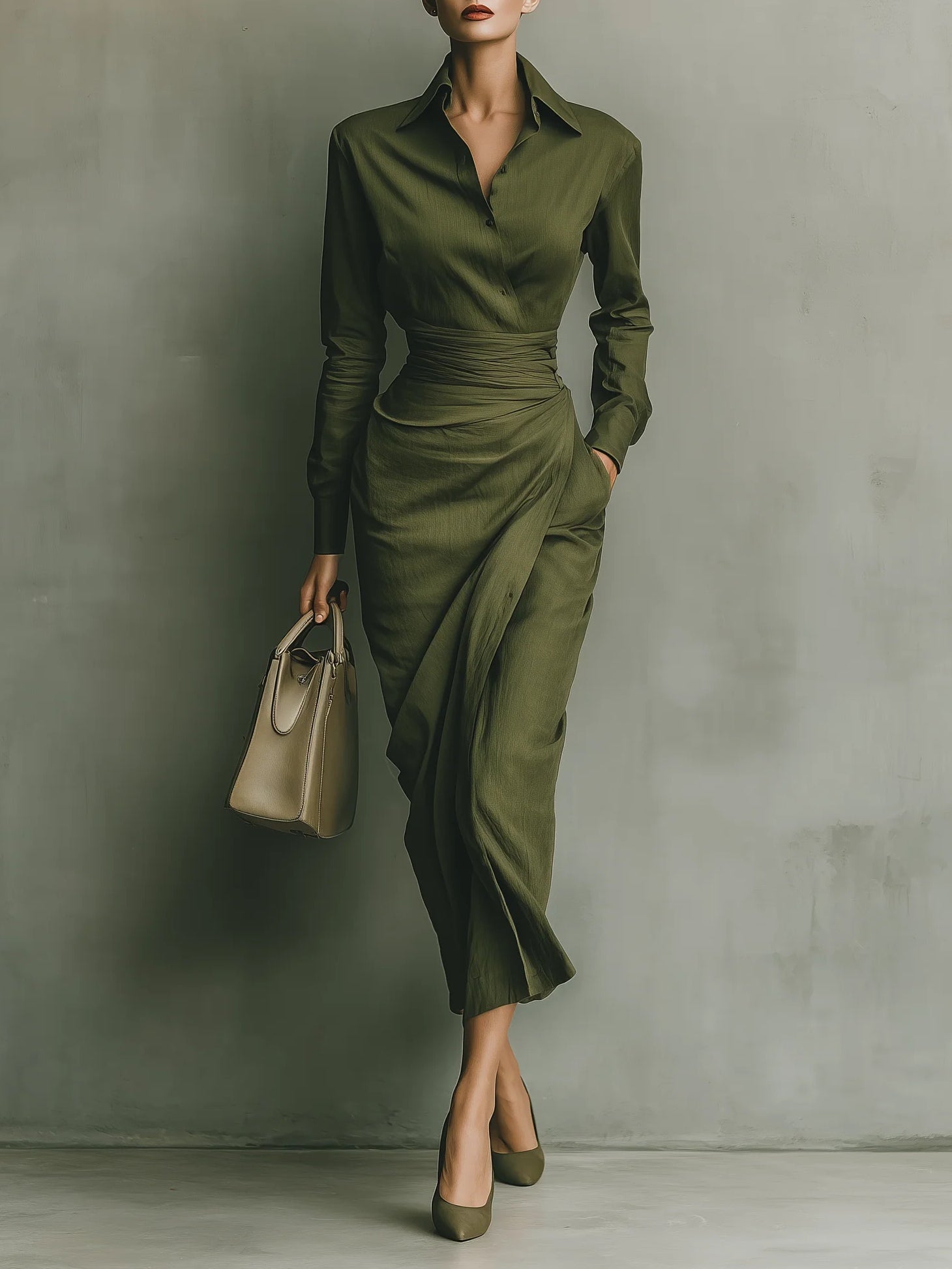 Stacey | Wrap Maxi Dress