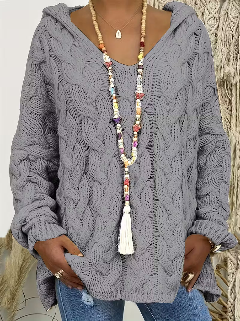 Michelle | Casual Long Sleeve Knitted Sweater