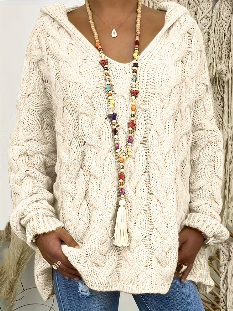 Michelle | Casual Long Sleeve Knitted Sweater