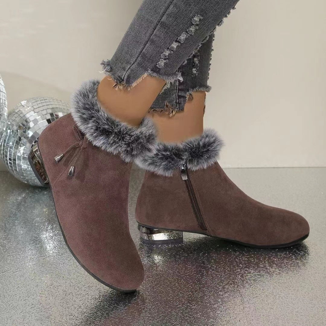 Clara | Soft Lined Suede Boots