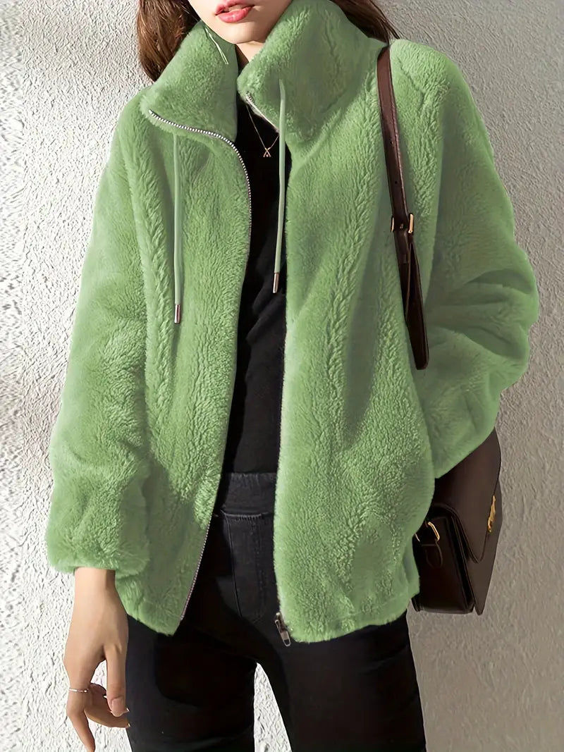 Maliza | Ultra-Soft Furry Fleece Jacket