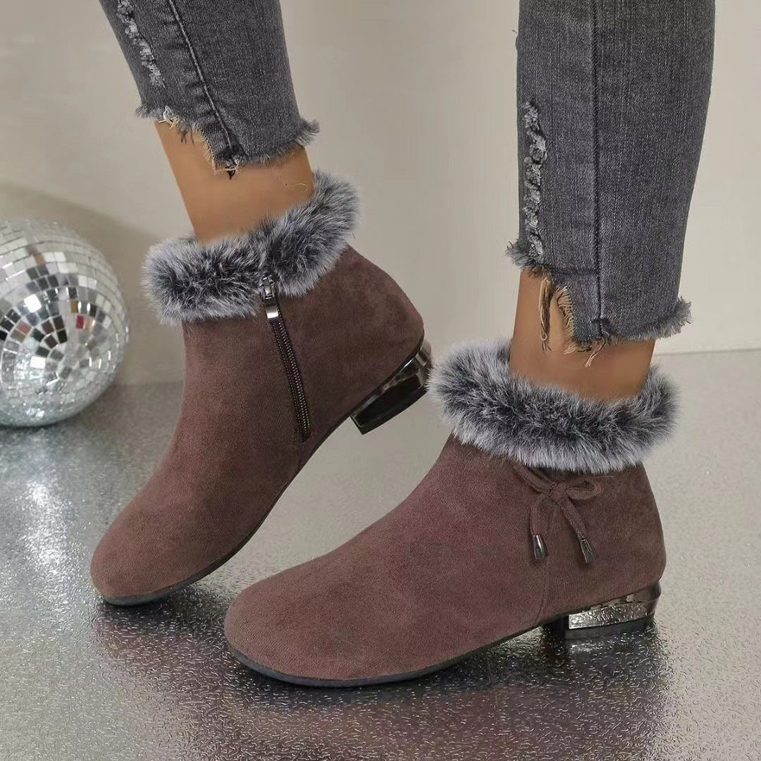 Clara | Soft Lined Suede Boots