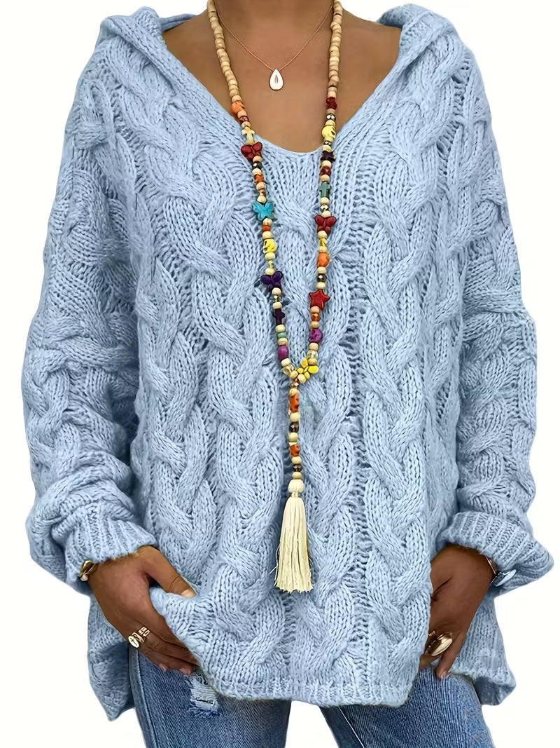 Michelle | Casual Long Sleeve Knitted Sweater