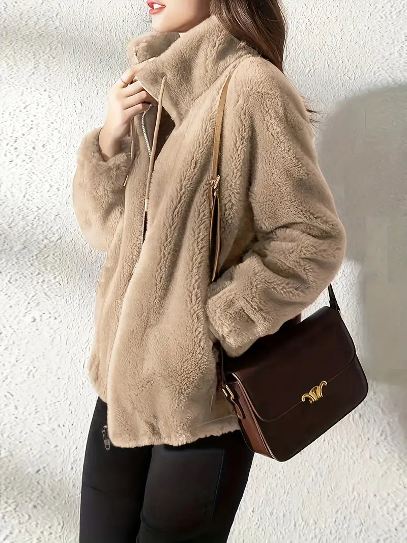 Maliza | Ultra-Soft Furry Fleece Jacket