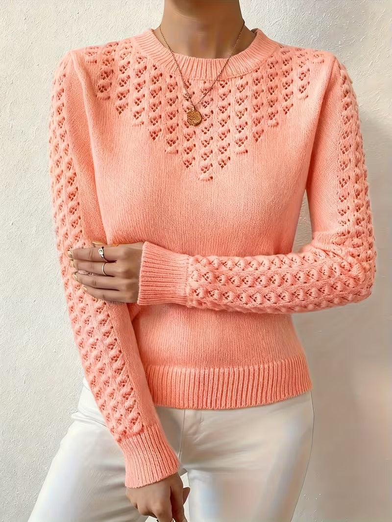Shannen | Long Sleeve Knitted Sweater