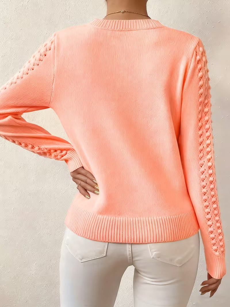 Shannen | Long Sleeve Knitted Sweater