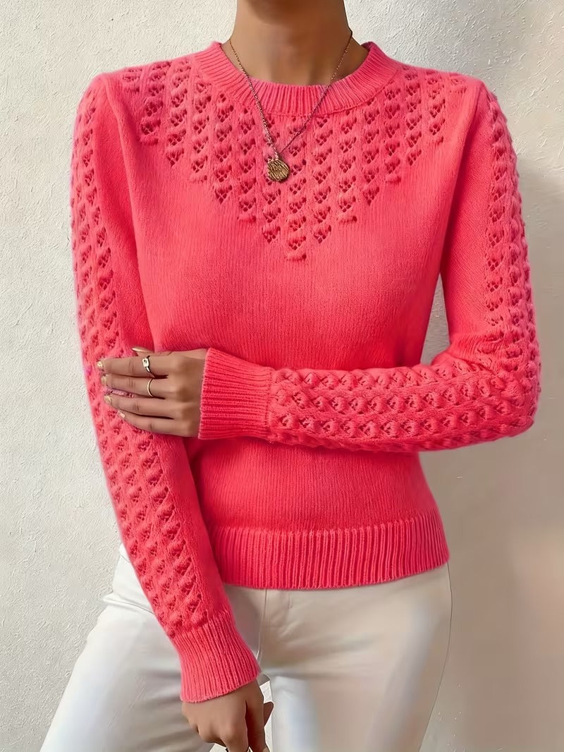 Shannen | Long Sleeve Knitted Sweater