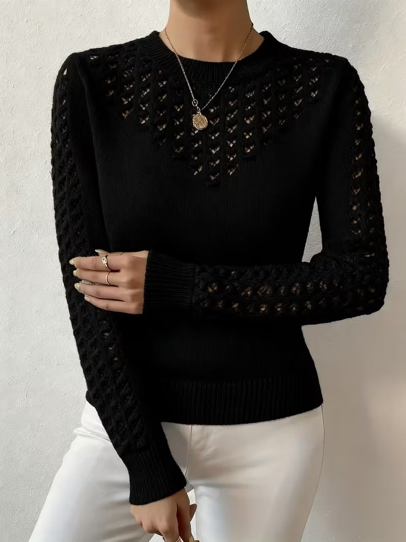 Shannen | Long Sleeve Knitted Sweater