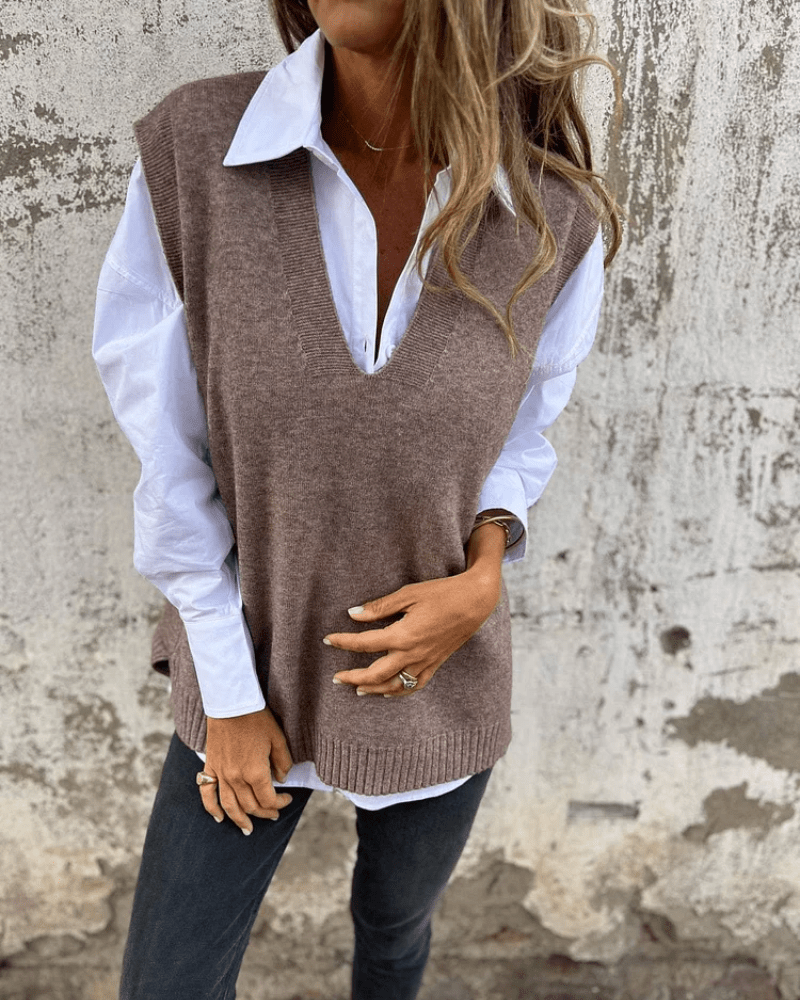 Finja | Cozy Knit Vest