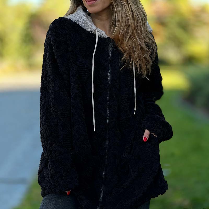 Emily | Textured Jacquard Coat