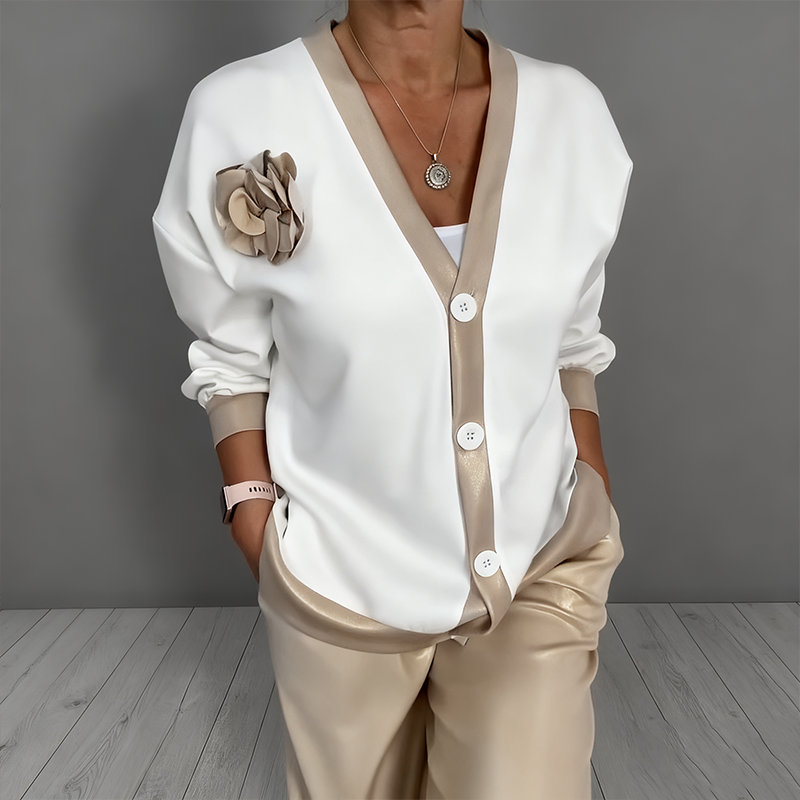 Maelynn | Elegant Two-Piece Knitted Cardigan Set