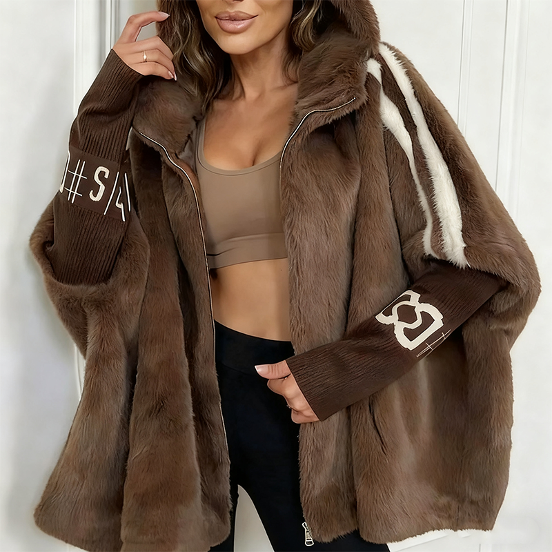 Liviana | Plush Hooded Jacket
