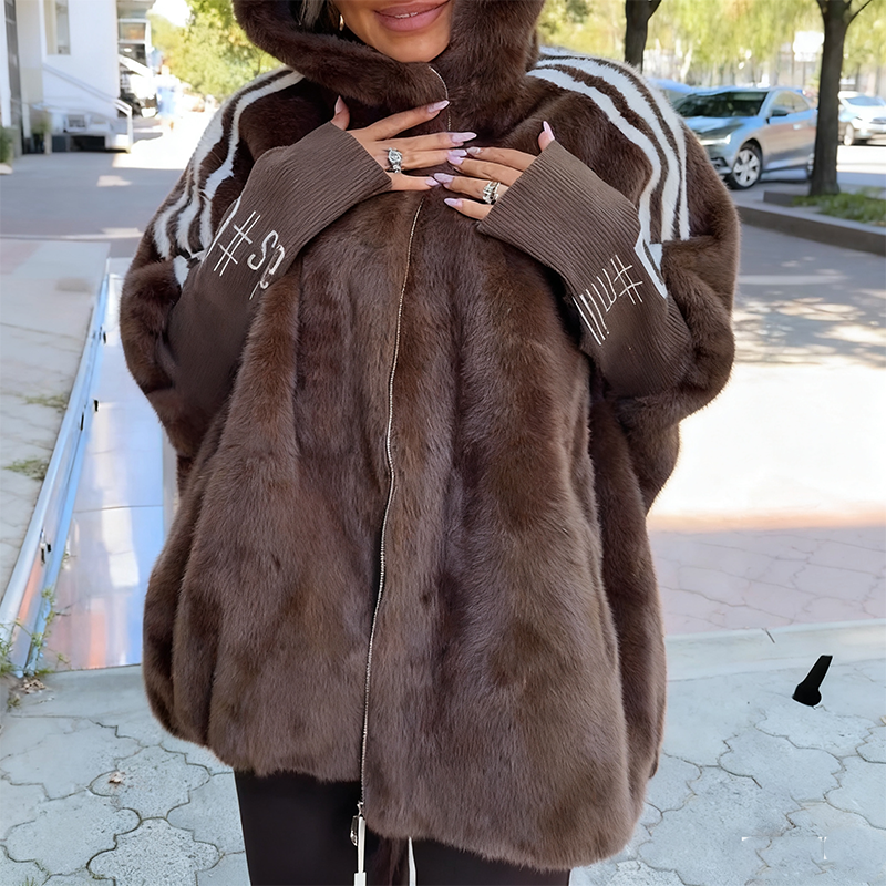 Liviana | Plush Hooded Jacket