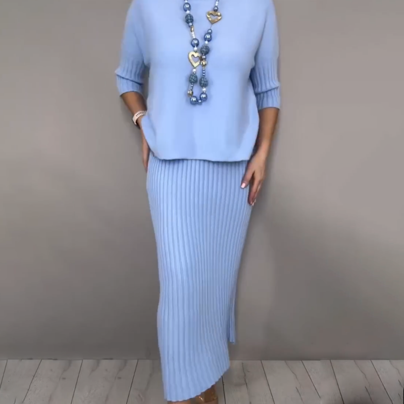 Alessia | Elegant 2-Piece Knit Sweater