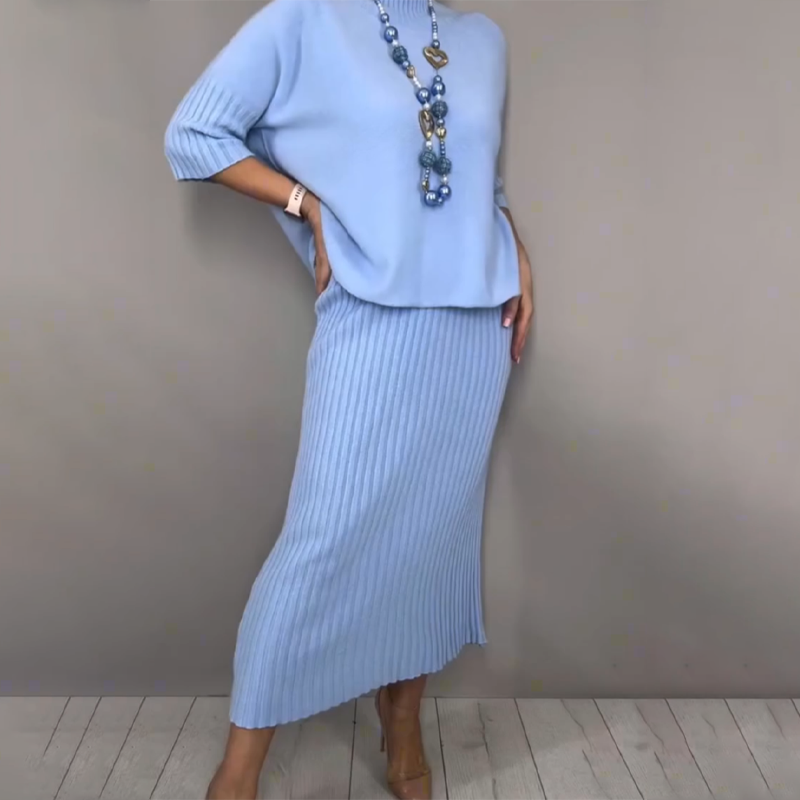 Alessia | Elegant 2-Piece Knit Sweater